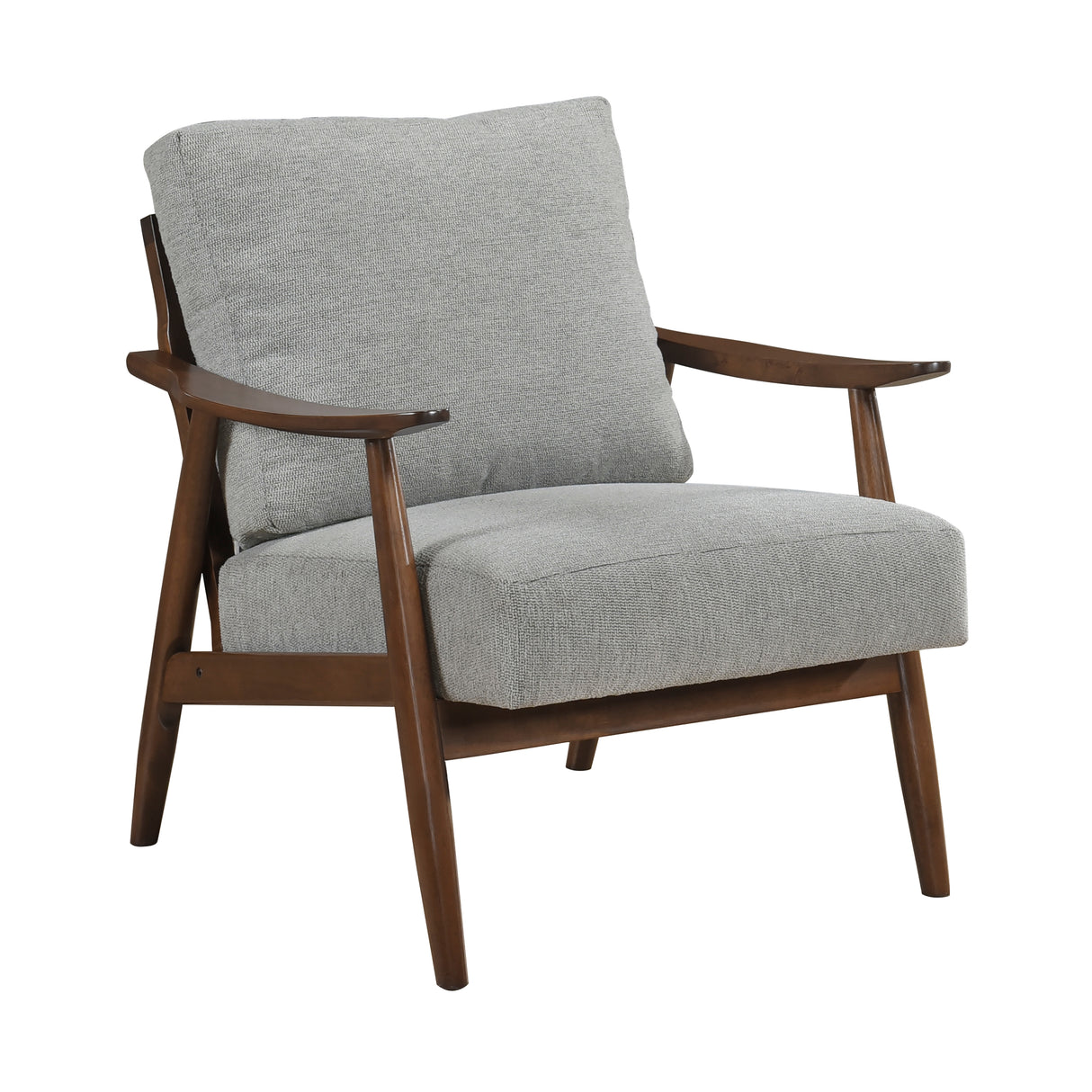 Barton Gray Accent Chair from Homelegance - Luna Furniture