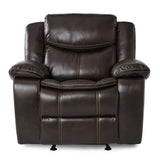 Bastrop Brown Reclining Chair from Homelegance - Luna Furniture