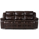 Bastrop Brown Reclining Sofa from Homelegance - Luna Furniture