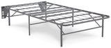 Baystorm Gray 2 Twin Panel Beds, 2 Mattresses, 2 Foundations, and Chest from Ashley Furniture - Luna Furniture