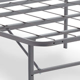 Baystorm Gray 2 Twin Panel Beds, 2 Mattresses, 2 Foundations, and Chest from Ashley Furniture - Luna Furniture
