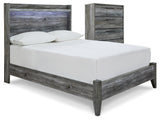 Baystorm Gray Full Panel Bed and Chest from Ashley Furniture - Luna Furniture