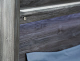 Baystorm Gray Full Panel Headboard Bed. Dresser, Mirror, Chest and Nightstand from Ashley - Luna Furniture