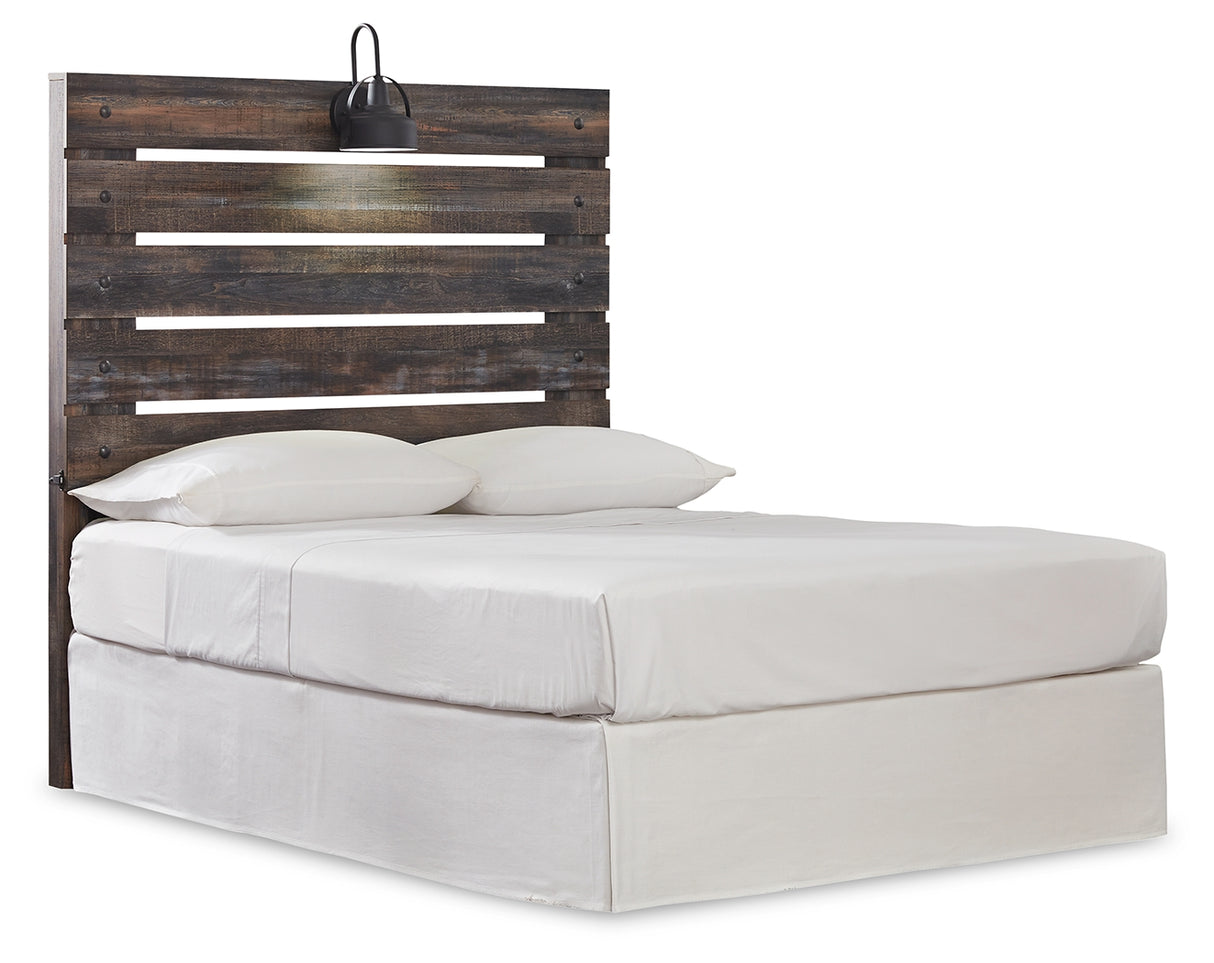 Baystorm Gray Full Panel Headboard, Chest and Nightstand from Ashley Furniture - Luna Furniture