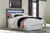 Baystorm Gray Queen Panel Headboard, Dresser, Mirror, Chest and Nightstand from Ashley Furniture - Luna Furniture