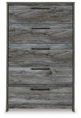 Baystorm Gray Twin Panel Headboard Bed, Dresser, Mirror and Nightstand from Ashley Furniture - Luna Furniture