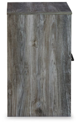 Baystorm Gray Twin Panel Headboard Bed, Dresser, Mirror and Nightstand from Ashley Furniture - Luna Furniture