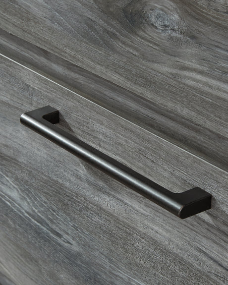 Baystorm Gray Twin Panel Headboard Bed, Dresser, Mirror and Nightstand from Ashley - Luna Furniture