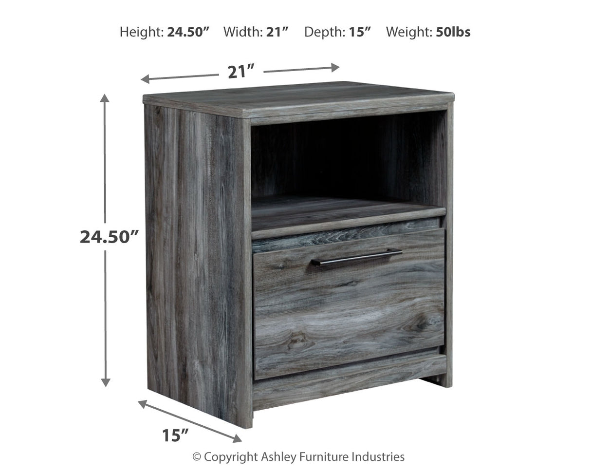 Baystorm Twin Panel Bed and 2 Nightstands from Ashley Furniture - Luna Furniture
