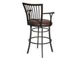 Bayview 24″ Counter Stool, Swivel from Steve Silver - Luna Furniture