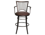 Bayview 24″ Counter Stool, Swivel from Steve Silver - Luna Furniture
