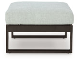 Beachloft 5-Piece Outdoor Sectional with Ottoman in Black/Gray from Ashley - Luna Furniture