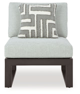 Beachloft Black 6-Piece Outdoor Sectional from Ashley - Luna Furniture