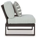 Beachloft Black 6-Piece Outdoor Sectional from Ashley - Luna Furniture