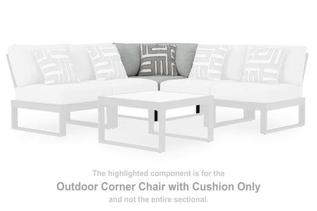Beachloft Black 6-Piece Outdoor Sectional from Ashley - Luna Furniture
