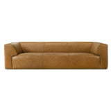 Beaucaire Tan Leather Sofa