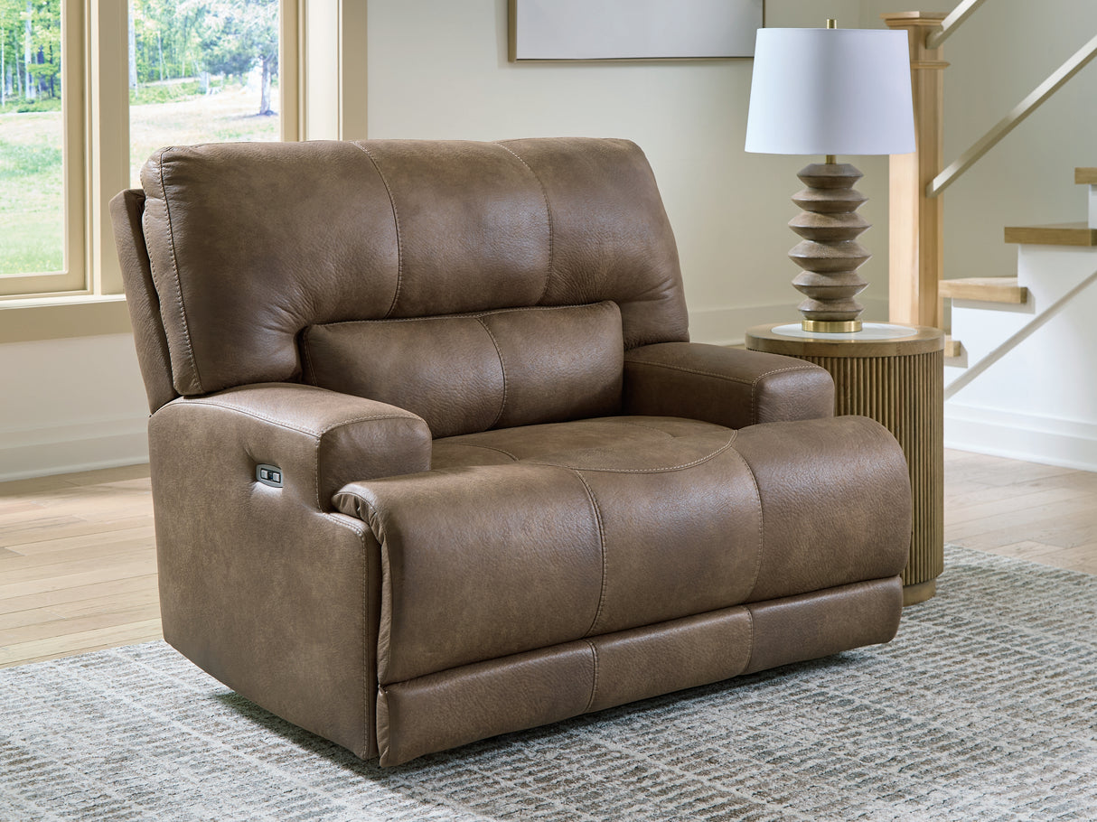 Beckley Place Earth Power Recliner from Ashley - Luna Furniture