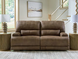 Beckley Place Earth Power Reclining Sofa from Ashley - Luna Furniture