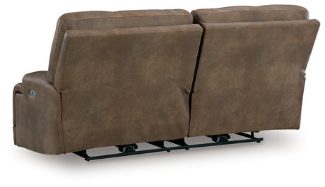 Beckley Place Earth Power Reclining Sofa from Ashley - Luna Furniture