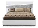 Alba White LED Queen Bed from ESF Furniture - Luna Furniture