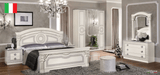 Aida White w/Silver Nightstand from ESF Furniture - Luna Furniture