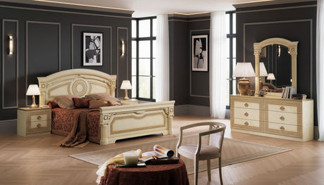 Aida Nightstand Ivory from ESF Furniture - Luna Furniture