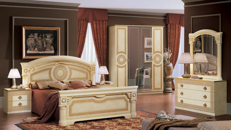 Aida Nightstand Ivory from ESF Furniture - Luna Furniture