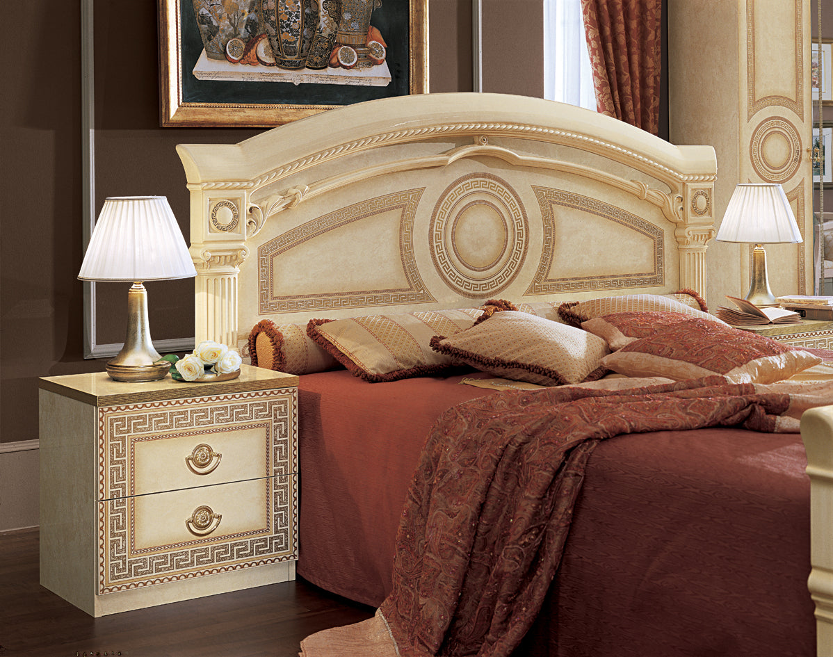 Aida Nightstand Ivory from ESF Furniture - Luna Furniture