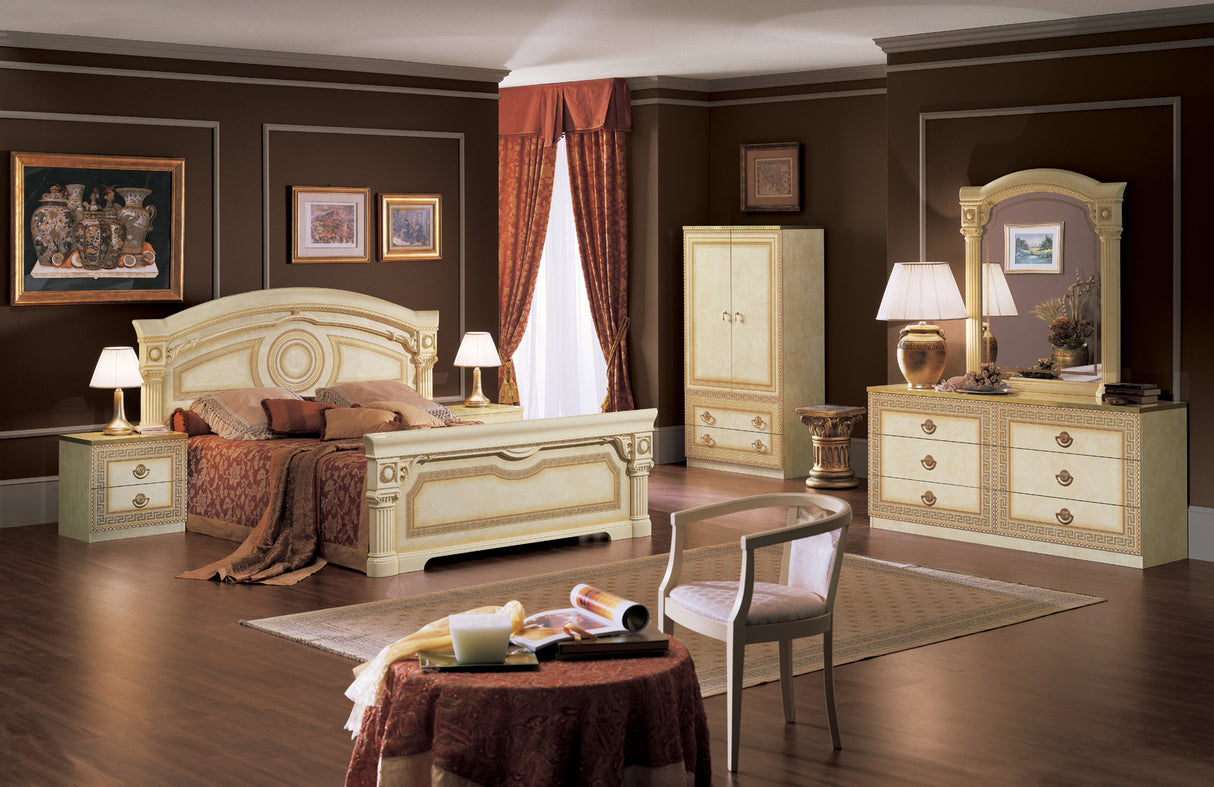 Aida Nightstand Ivory from ESF Furniture - Luna Furniture