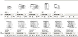 Alba White Double Dresser from ESF Furniture - Luna Furniture