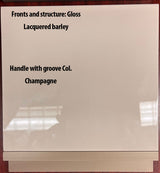 Alfa Champagne Nightstand from ESF Furniture - Luna Furniture
