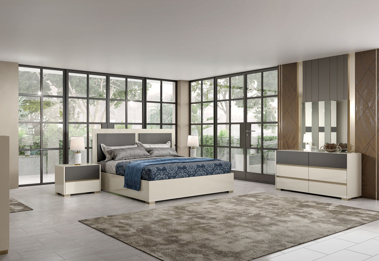 Alfa Champagne Mirror from ESF Furniture - Luna Furniture