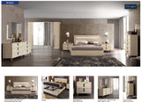 Camel Ambra Legno Bed QS + Slats Frame Set from ESF Furniture - Luna Furniture