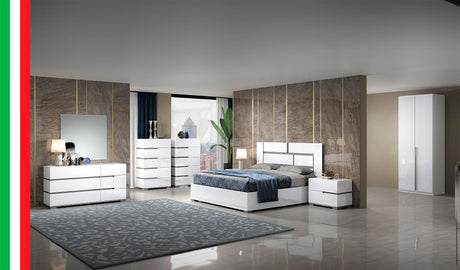 Athena White Double Dresser from ESF Furniture - Luna Furniture