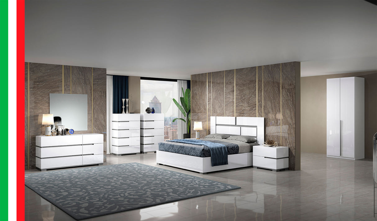 Athena White Mirror from ESF Furniture - Luna Furniture