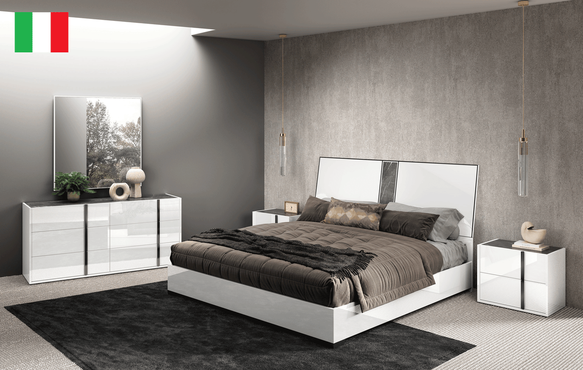 Bianca White Nightstand from ESF Furniture - Luna Furniture
