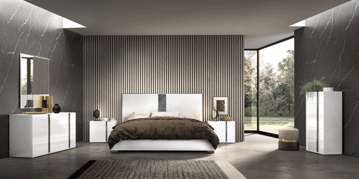 Bianca White Nightstand from ESF Furniture - Luna Furniture
