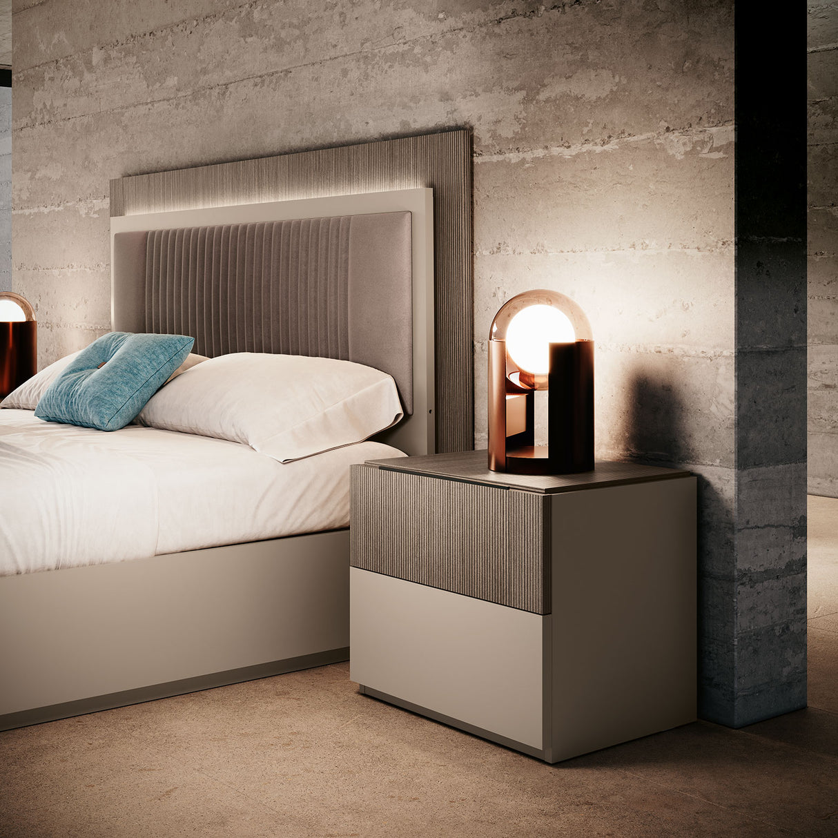 Camel Essenza Chest from ESF Furniture - Luna Furniture
