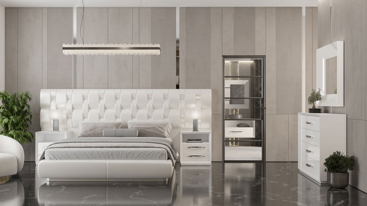 Carmen White Chest from ESF Furniture - Luna Furniture
