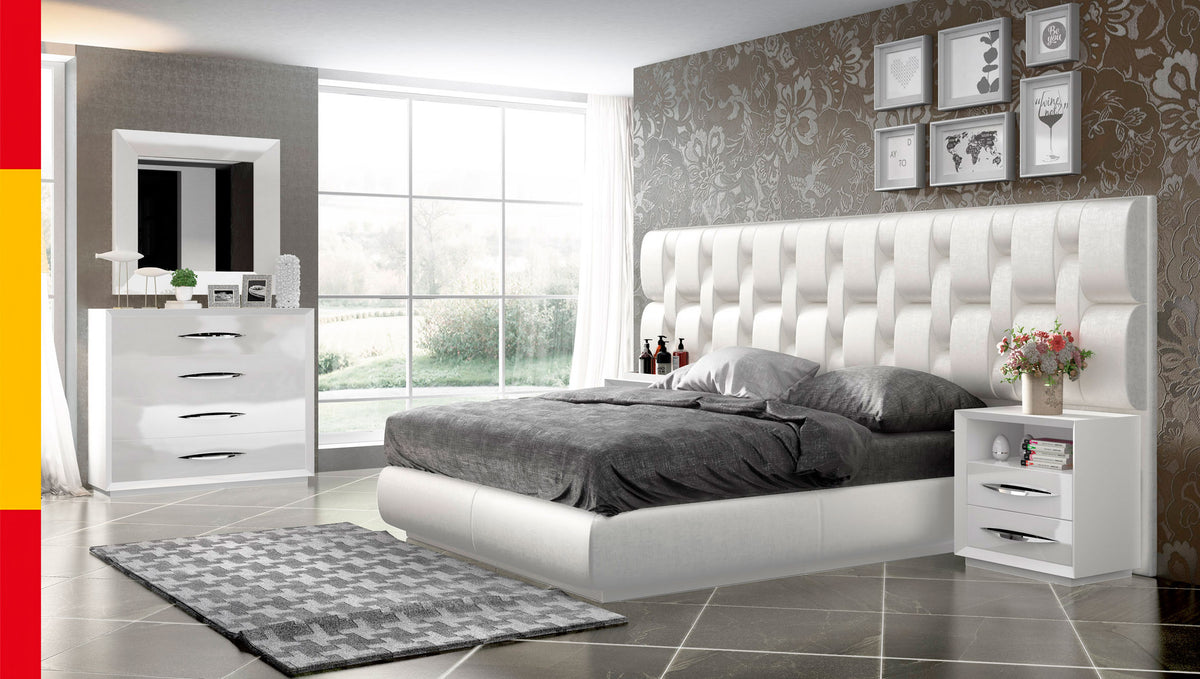 Carmen White Chest from ESF Furniture - Luna Furniture