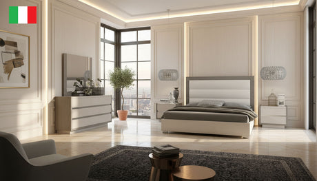 Athena White 4 Door Wardrobe from ESF Furniture - Luna Furniture