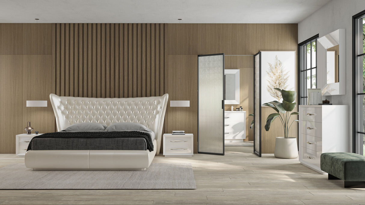 Carmen White Chest from ESF Furniture - Luna Furniture