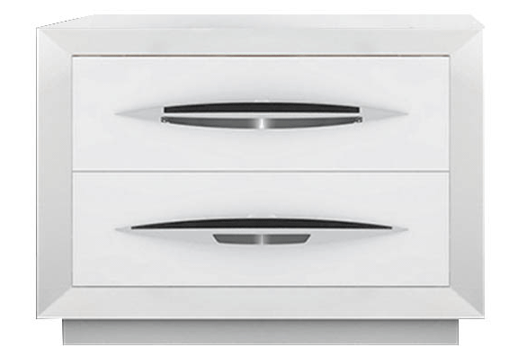 Carmen White Mirror for Single Dresser from ESF Furniture - Luna Furniture