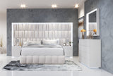 Wave White Nightstand Left from ESF Furniture - Luna Furniture