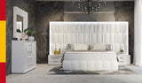 Carmen White Low Nightstand