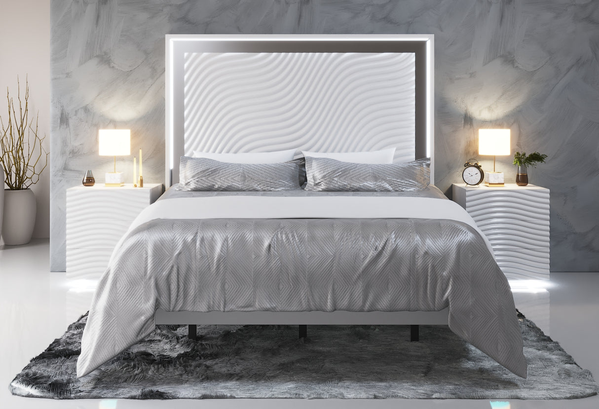 Wave Nightstand Right from ESF Furniture - Luna Furniture