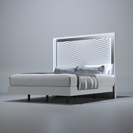 Wave Single Dresser White from ESF Furniture - Luna Furniture