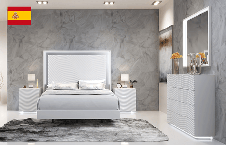 Wave Nightstand Right from ESF Furniture - Luna Furniture