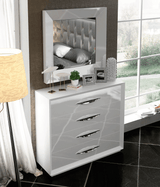 Carmen White Chest from ESF Furniture - Luna Furniture