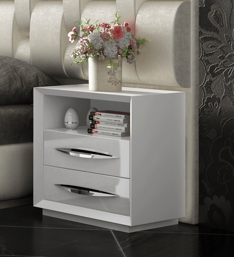Carmen White Single Dresser from ESF Furniture - Luna Furniture